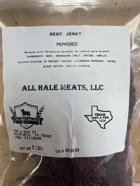 All Hale Meats Jerky